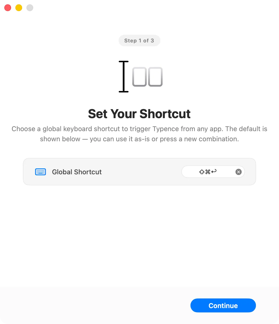 Workflow Step 1